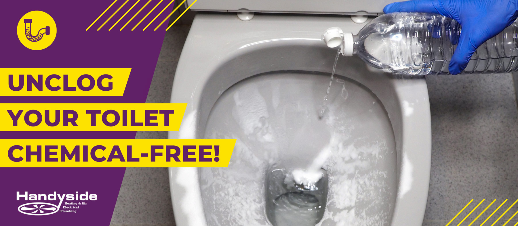unclog your toilet chemical free