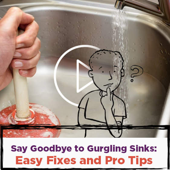 Say Goodbye to Gurgling Sinks video new