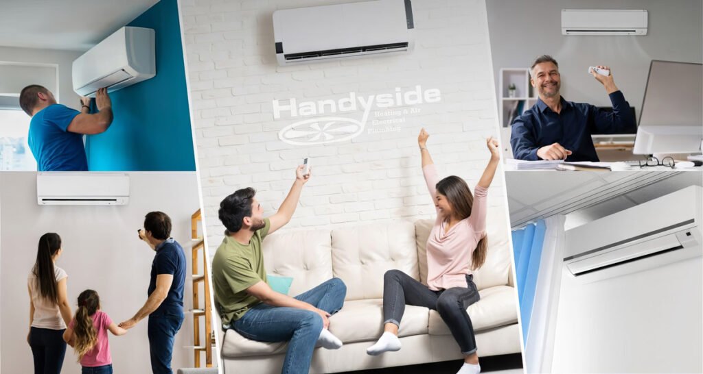 handyside ductless mini split system new