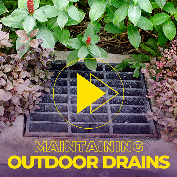 outdoor drains video